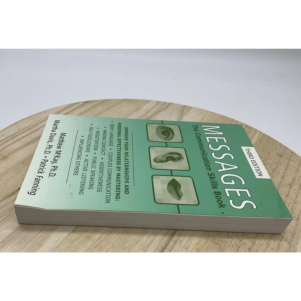 Messages The Communication Skills Book 3rd Edition Self-Help Paperback‎ McKay